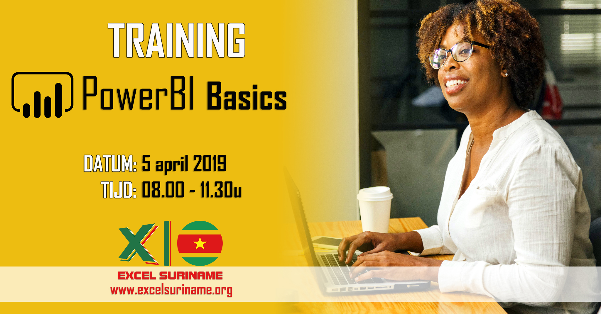Excel Suriname Power BI Basics 3 Praktische en interactieve workshop.
